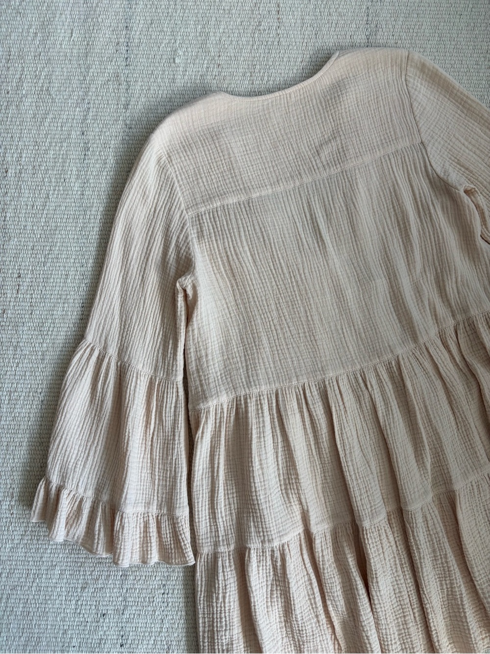 | Avec Les Filles | 100% Cotton Dress with Tassel Tie size Small - Picture 13 of 16